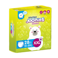 

Подгузники"JOONIES"(р.XXL,15-20кг)28шт