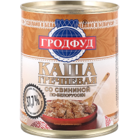 

Конс.м/р."КАША ГРЕЧНЕВАЯ СО СВИН."340гр