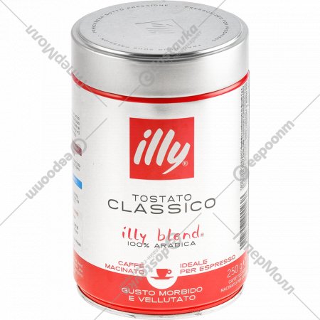 Кофе молотый «Illy» Espresso Classico, 250 г