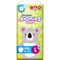 

Подгузники-тр."JOONIES"(р.L,9-14кг)44шт