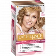 Крем-краска для волос «L'Oreal» Excellence creme, оттенок 8.1.