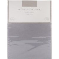 

Пододеяльник"HOGGE HOME"(200х210,хл)сер