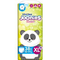 

Подгузники-тр"JOONIES"(р.XL,12-17кг)38шт