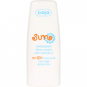 Крем для лица «Ziaja Sun» антиоксидант с витамином С, SPF 50+, 50 мл