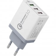 Сетевое зарядное устройство «Qumo» Charger 0019, Q23714, белый
