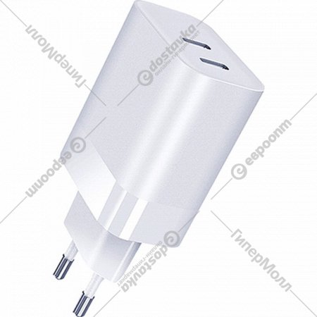 Сетевое зарядное устройство «Qumo» Energy Charger 0074, Q43016, белый