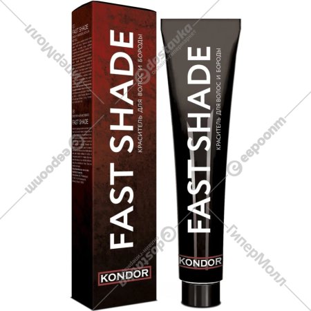 Краска для бороды «Kondor» Fast Shade 2, черный, 60 мл