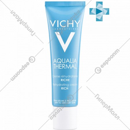 Крем для лица «Vichy» Aqualia Thermal, насыщенный, 30 мл