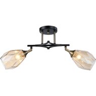 Подвесной светильник «Ambrella light» TR303032/2 SB/BK/TI, бронза/черный/янтарь