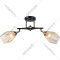 Подвесной светильник «Ambrella light» TR303032/2 SB/BK/TI, бронза/черный/янтарь