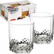 Комплект стаканов для виски «Pasabahce» Вальс, 6 штук, 315 мл