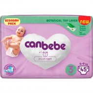 Подгузники детские «Canbebe» мidi, размер 3, 4-9 кг, 45 шт