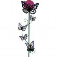 Фонарь садовый «Чудесный Сад» Бабочки, 689-L