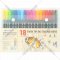 Набор маркеров для скетчинга «Darvish» DV-13142-18, 18 цветов