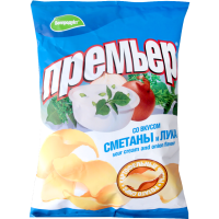 

Чипсы "ПРЕМЬЕР" (сметана/лук) РБ 70 г