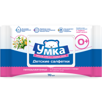 

салфетки влаж"Умка" детс/клапан. 70 шт