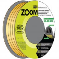 Уплотнитель «Zoom» Classic «D», 100 м, коричневый
