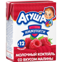 

Коктейль молоч."Агуша"(малина)2.5%,200мл