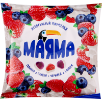 

Мармелад жев "ЯШКИНО"(мал,чер/сливки)70г