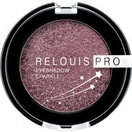 Тени для век «Relouis» PRO Eyeshadow Sparkle, тон 07 purple smoky, 2.9 г