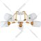 Подвесной светильник «Ambrella light» TR303323/5 WH/GD/CL/FR, белый/золото/прозрачный/белый