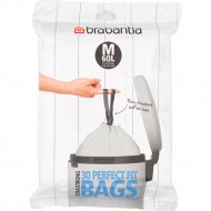 Пакеты для мусора «Brabantia» PerfectFit M, 126949, 60 л, 30 шт
