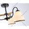 Подвесной светильник «Ambrella light» TR3033241/3 BK/CH/LW/FR, черный/хром/светлое дерево/белый