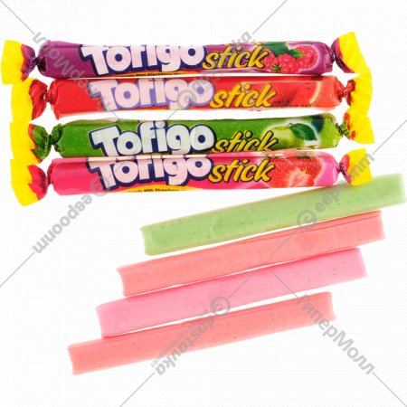Конфеты жевательные «Тофиго» палочки, 1 кг, фасовка 0.45 - 0.5 кг