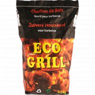 Уголь древесный в мешке, Eco Grill, 2.5 кг