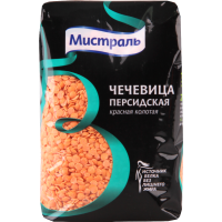 

Чечевица "МИСТРАЛЬ" (красная)450г