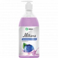 Крем-мыло жидкое «Milana» черника в йогурте 1 л