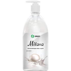 Крем-мыло жидкое «Milana» жем­чуж­ное, 1 л