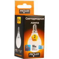 

Лампа светод."PROLED"(P45-7W 4000K E14)