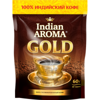 

Кофе раств."INDIAN AROMA GOLD" 60г м/у