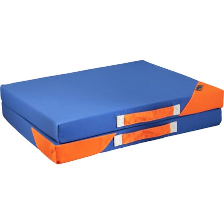 Лежанка-матрас для животных «Happy Friends» раскладной, stm 003, синий