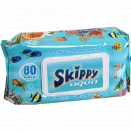 Влажные салфетки «Skippy» Aqua, 80 шт