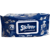 

Влажн.салфетки для детей Skippy Premium
