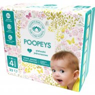 Подгузники детские «Poopeys» размер Maxi, 7-18 кг, 33 шт