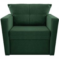 Кресло-кровать «Brioli» Пино К, J8 темно-зеленый, 100х83х90 см