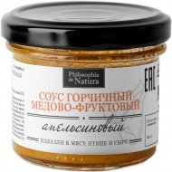 Соус горчичный «Philosophia de Natura» медово-фруктовый, апельсиновый, 100 г