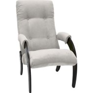 Кресло «Glider» Модель 61, verona light grey/венге