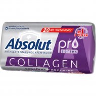 Крем-мыло туалетное «Absolut» серебро + коллаген, 90 г
