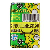 

Масло "КРЕСТЬЯНСКОЕ" фол 72.5% 100г