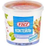 Коктейль из морепродуктов «VICI» Морской, с креветками, 400 г