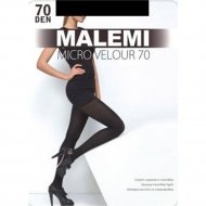 Колготки толстые «Malemi» Micro Velour, 70 den, Nero 3