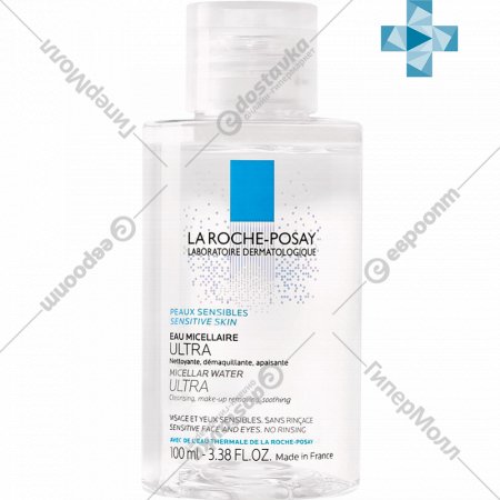 Мицеллярная вода «La Roche-Posay» Ultra, чувствительная кожа, 100 мл
