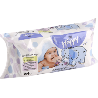 

Детские влаж.сал."BELLA BABY HAPPY" 64шт