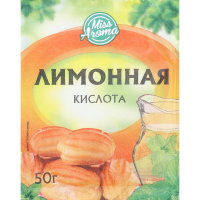 

Лимонная кислота "ЭСТЕТИКА ВКУСА" 50г