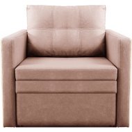 Кресло-кровать «Brioli» Пино П, J11 розовый, 90х83х90 см