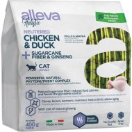 Корм для кошек «Alleva» Холистик, для стерилизованных кошек, с курицей и уткой, 400 г